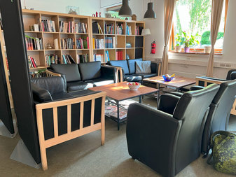 Sofaarrangement på Veteranhjem København